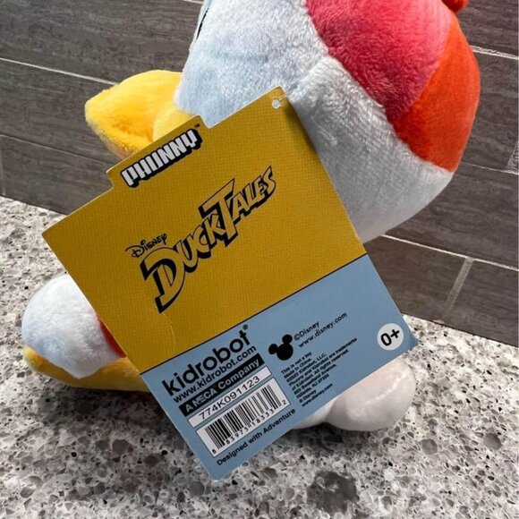 Collectible NWT Disney Duck Tales 7.5 inch Phunny Plush Huey by Kidrobot‎ - Picture 9 of 9